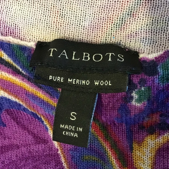 Talbots lightweight sweater long sleeved - Picture 3 of 5